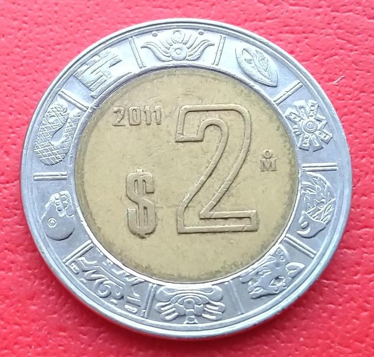 Mexiko 2 pesos 2011 - Numismatika