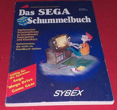 Das SEGA Schummelbuch - kniha cheatů pro konzole MegaDrive a GameGear