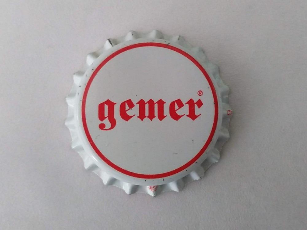 Korunkový uzáver z piva Gemer - Nápojový priemysel