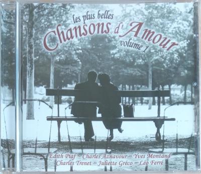CD - Les Plus Belles Chansons D'Amour  Vol. 1  (nové ve folii)