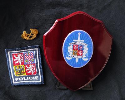 Plaketa SKPV, nášivka a obecný rozliš. odznak důstojníka - ORIGINÁL
