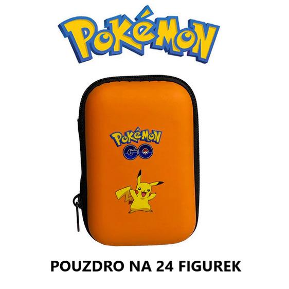 Oranžové puzdro na 24 figúrok Pokémon !SKLADOM V ČR! Aj INÉ FARBY ! - Deti