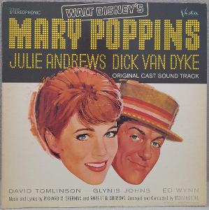 LP Mary Poppins - Walt Disney's Mary Poppins: Original Cast OST EX
