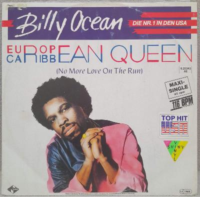 Billy Ocean - European Queen, 1984 EX   Oranžová fošna!!!
