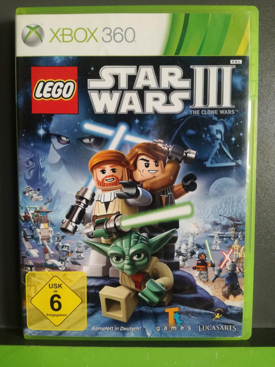 LEGO Star Wars: The Clone Wars (Xbox 360/Xbox One) - komplet, ako nová - Hry