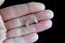 Náušnice stříbrná lesklá srdíčka na šroubovací uzávěr - Stříbrné šperky