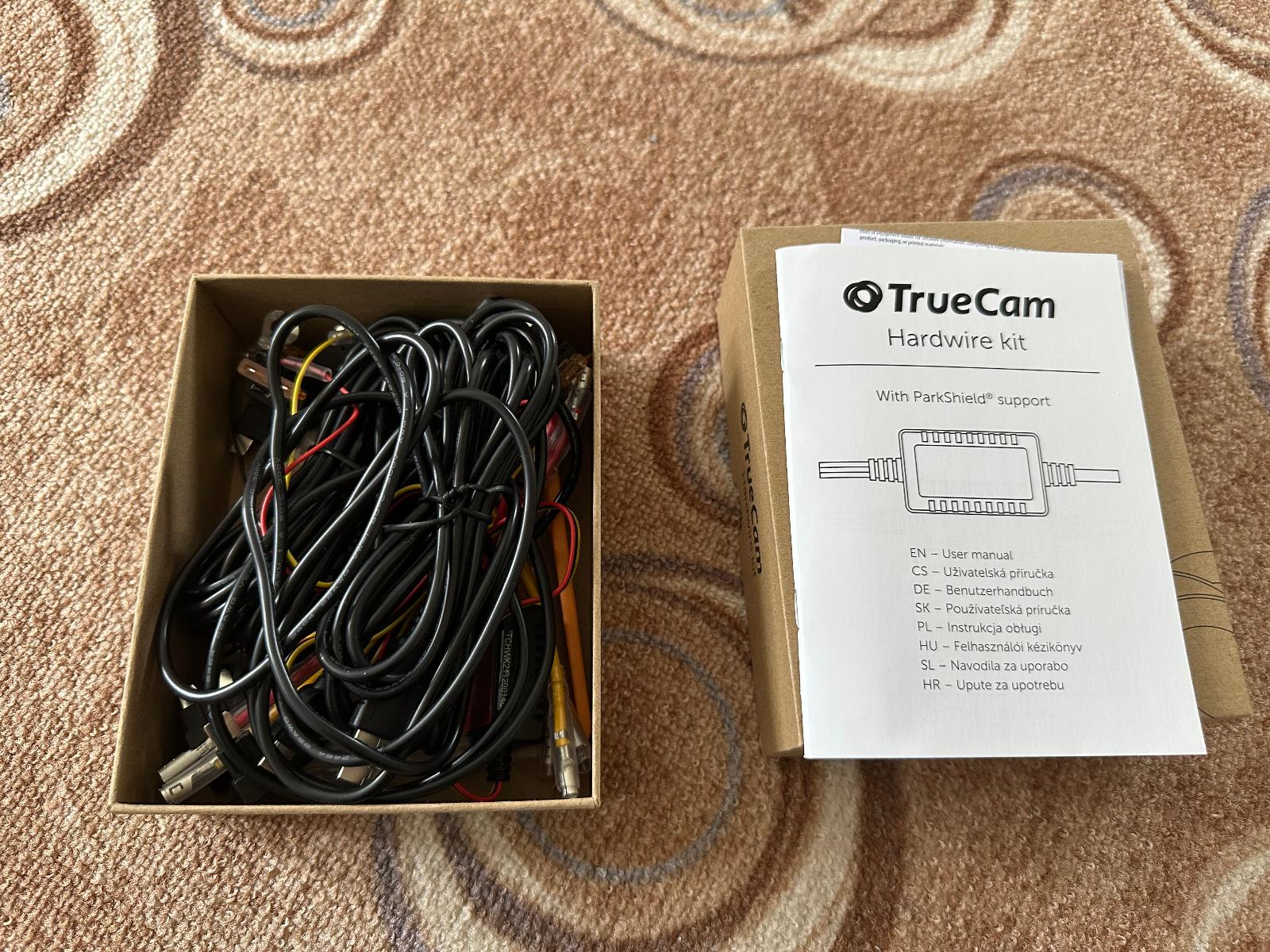 Autokamera Truecam H25 GPS 4K + Hardwire kit