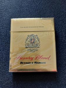 Benson and Hedges - Luxury blend - London England - sběr. cigarety
