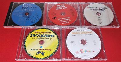 5X CD - Pohádky