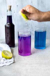 Magický levandulový sirup 540 ml - mění barvu po přidání citrónu 
