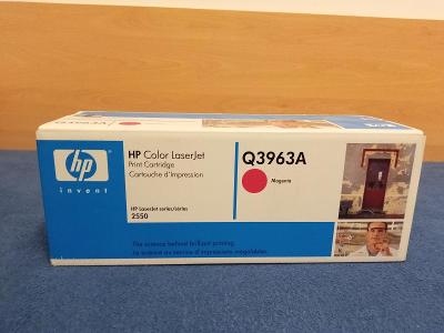 Originál HP toner Color LaserJet Magenta Q3963A
