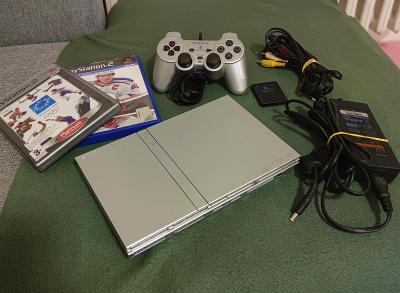 Sony PlayStation 2 Slim SCPH-77004 Silver