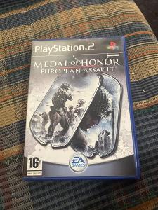 PS2 Medal of honor Europen Assault