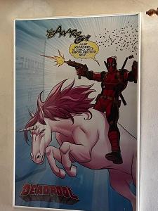 Deadpool obraz na zeď včetně rámu 