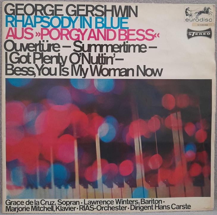 Lp George Gershwin Rhapsody In Blue Aus Porgy And Bess Ex Aukro 7992