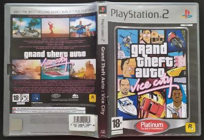 Hra Grand Theft Auto: Vice City Playstation 2, PS2, PAL, česká verze