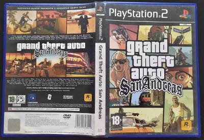 Hra Grand Theft Auto: San Andreas Playstation 2, PS2, PAL