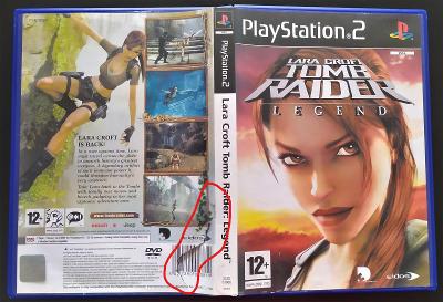 Hra Lara Croft Tomb Raider: Legend Playstation 2, PS2, PAL