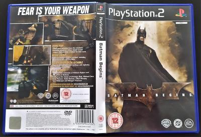 Hra Batman Begins, Playstation 2, PS2, PAL