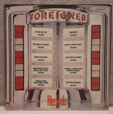 LP Foreigner - Records, 1985 EX