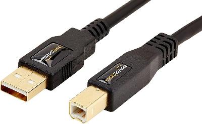 Amazon Basics USB 2.0 kabel tiskárny, kabel A-Male to B-Male / 3 metry