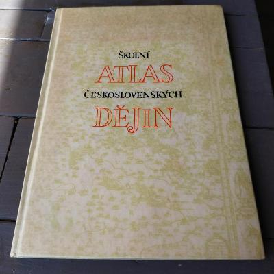 školní atlas Československých dějin  - r. 1978