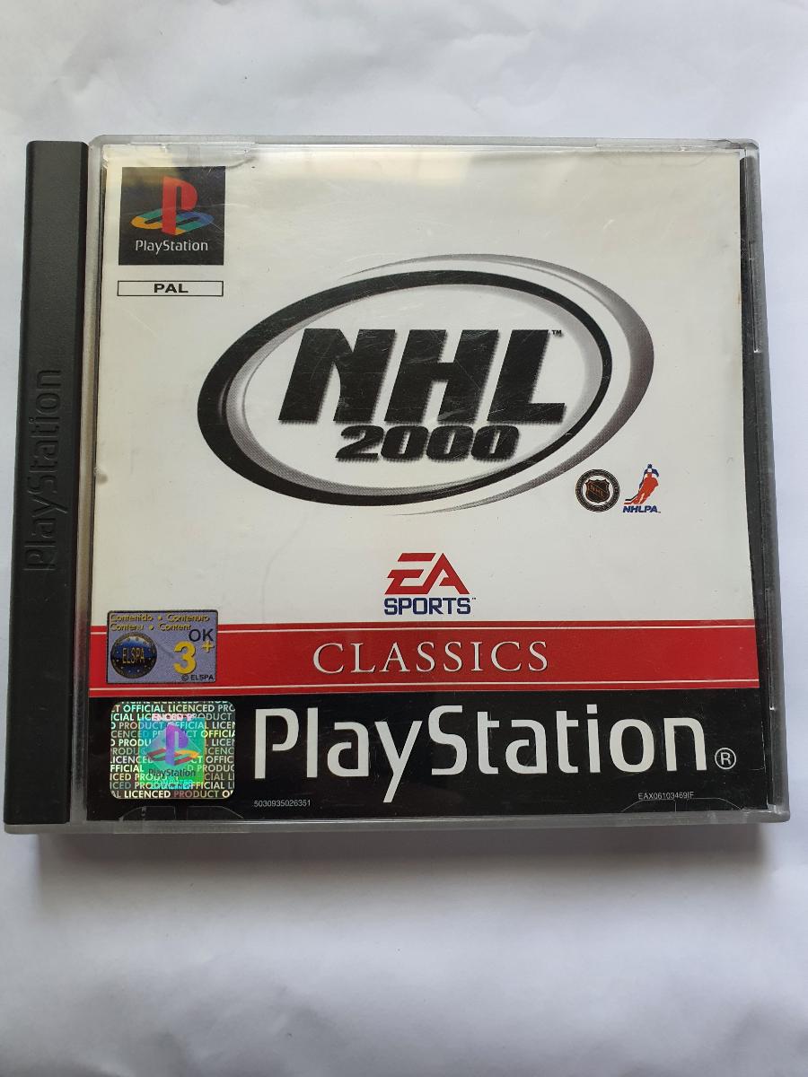 NHL 2000--FUNKČNÉ AJ NA KONZOLIACH PLAYSTATION 2-3 - Hry