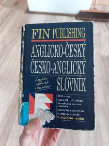 Anglickočeský slovník Fin publishing