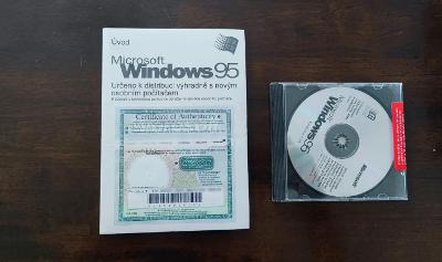 Microsoft Windows 95 SR2 CZ OEM, NEROZBALENO