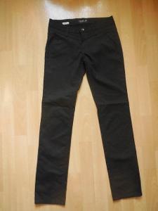 dámské BRUG černé kalhoty nižší rovné elast. 38/29/S p.78-80cm 