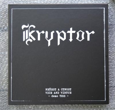 Kryptor – Neřest A Ctnost - Demo 1988 - LP - Box Set - Limit 500 ks 
