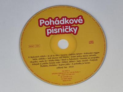 POHÁDKOVÉ PÍSNIČKY / NA CD ŠKRÁBKY - BEZ OBALU