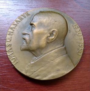 T.G. Masaryk 1950, 100 let od narození, výjimečná medaile