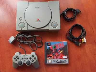 PlayStation 1 FAT - PS1 + Worms