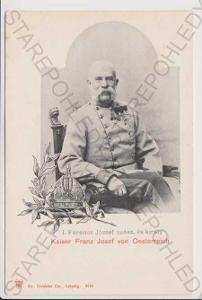 František Josef I., koláž, DA