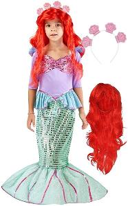 Dětský karnevalový kostým - Malá mořská víla - Věk 10-12 let