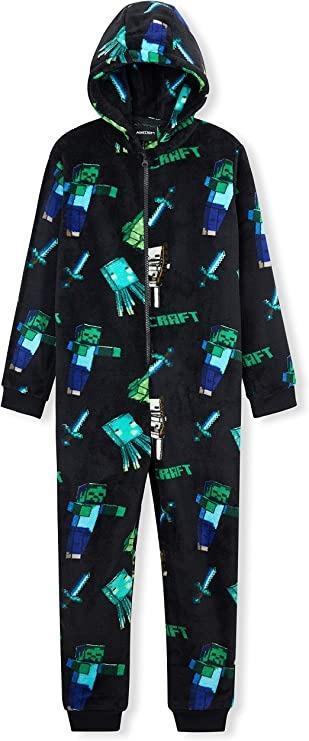 Dětské jednodílné pyžamo - Overal - Minecraft - Pro věk 5-6 let