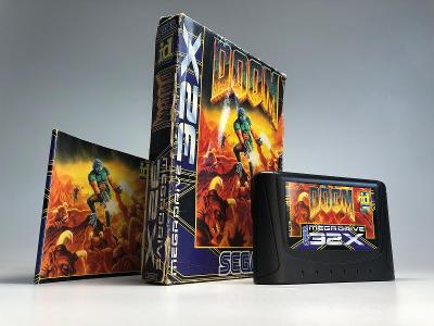 Sega Mega Drive 32X - Doom - Originál Komplet