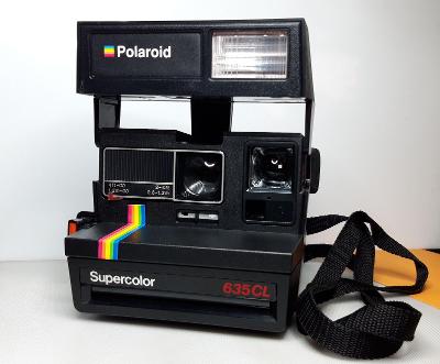 Polaroid Supercolor 635CL, zachovalý aparát s pouzdrem