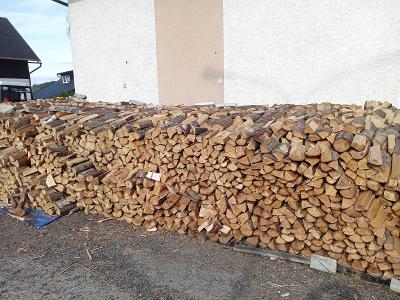Dřevo palivové štípané cena za m3