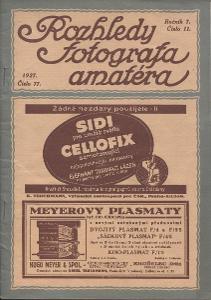 Rozhledy fotografa amatéra, ročník 7., číslo 11/1927