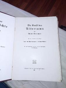 Stará Německa kniha z roku 1915 