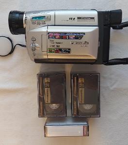 Kamera Panasonic na VHS-C kazety