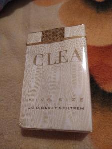 CLEA cigarety RETRO originál 20 ks cena 6,- Kčs ON 56 9609 RRR !!!