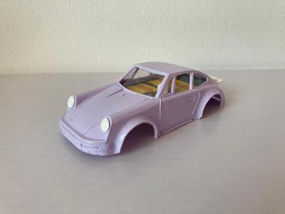 Ites Porsche 911 karosérie (replika) - světle fialová