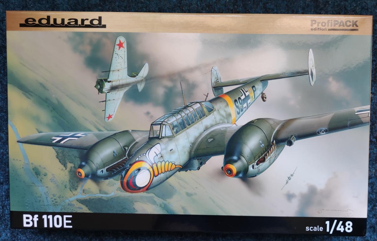 Bf 110E - Eduard ProfiPACK + resin kola - Vojenské modely letadel