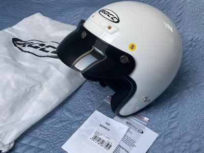 Nová otevřená helma na motorku ROCC vel. S 