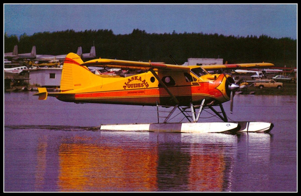 Lietadlo - De Havilland DHC-2 Beaver , plavákový , letectvo , /473/ - Pohľadnice