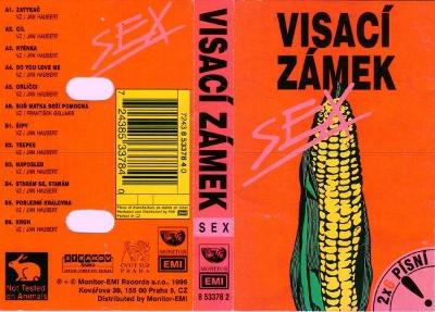 MC kazeta Visací Zámek – Sex (1996)