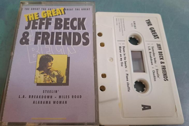 MC THE GREAT JEFF BECK AND FRIENDS. 1994. Rare. - Hudební kazety